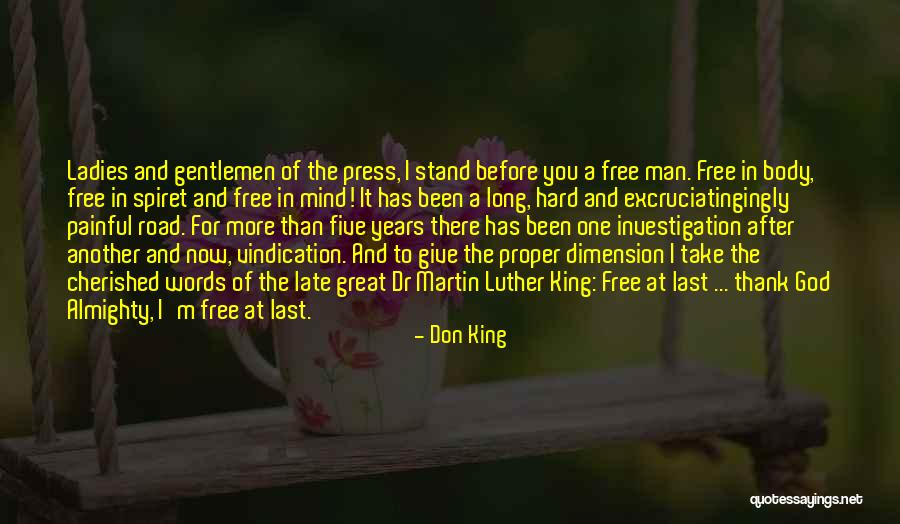 Thank You Long Quotes By Don King