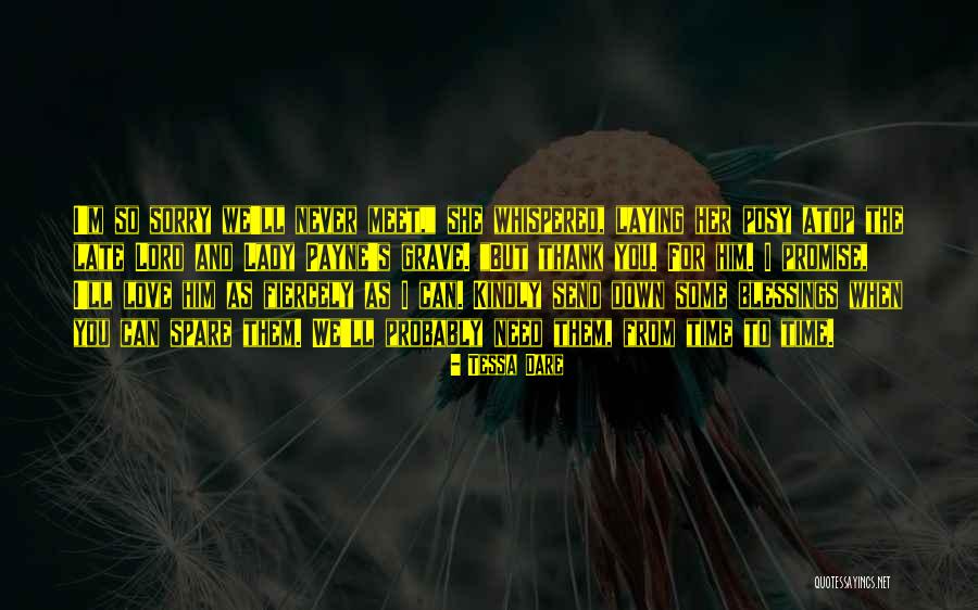 Thank You Lord For Blessings Quotes By Tessa Dare Thank You Lord For Blessings Quotes By Tessa Dare