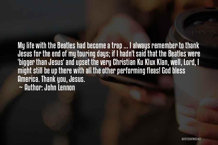 Thank You Lord God Quotes By John Lennon
