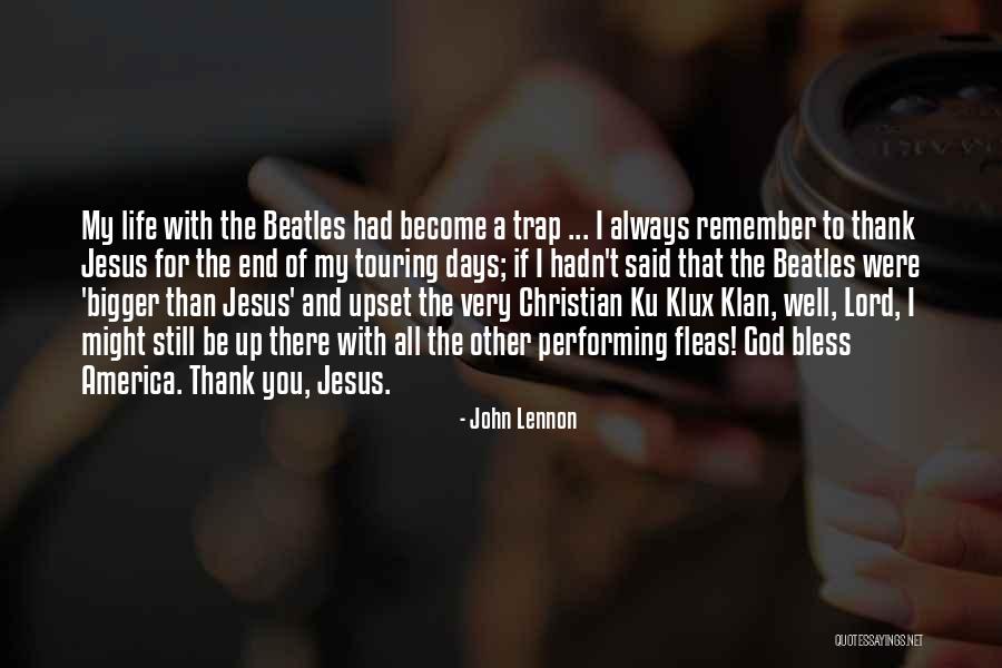 Thank You Lord Jesus Quotes By John Lennon