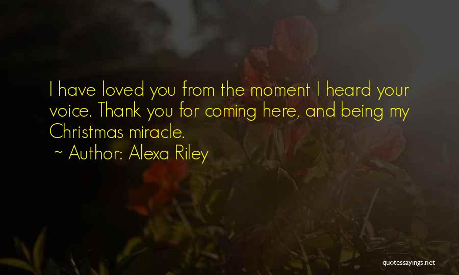 Thank You Love Quotes By Alexa Riley