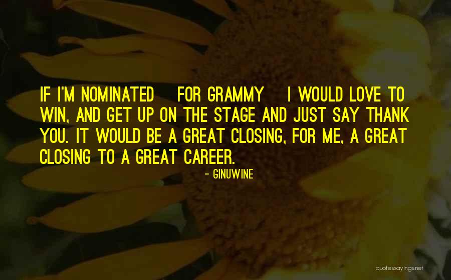 Thank You Love You Quotes By Ginuwine Thank You Love You Quotes By Ginuwine