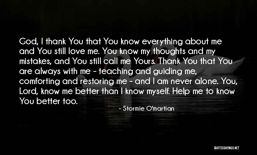 Thank You Love You Quotes By Stormie O'martian Thank You Love You Quotes By Stormie O'martian