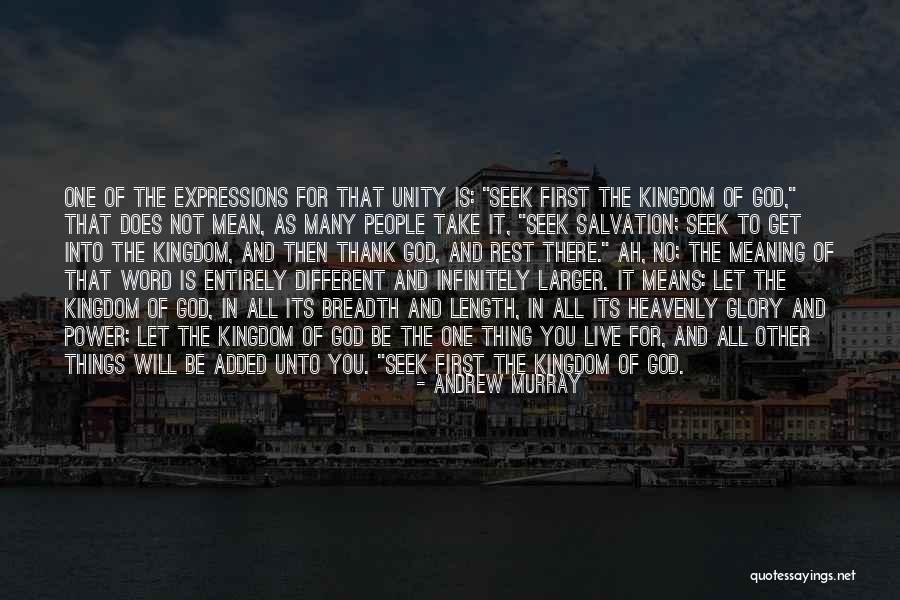 Thank You Meaning Quotes By Andrew Murray Thank You Meaning Quotes By Andrew Murray