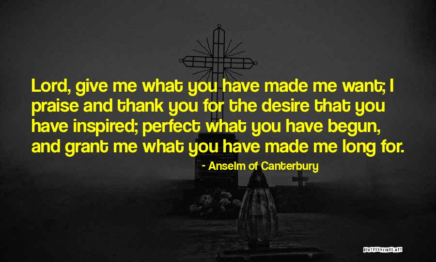 Thank You Meaning Quotes By Anselm Of Canterbury Thank You Meaning Quotes By Anselm Of Canterbury