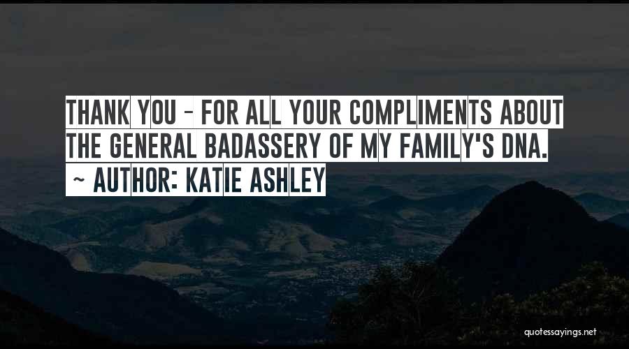 Thank You My Family Quotes By Katie Ashley