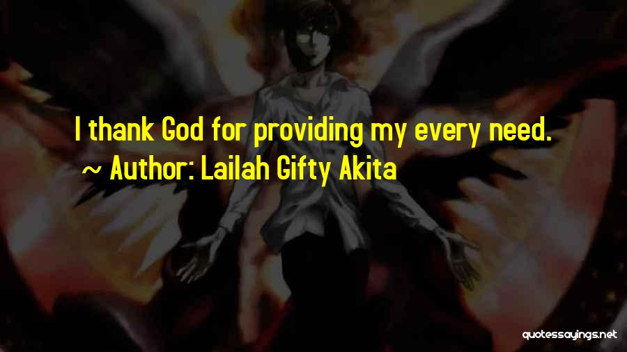 Thank You My God Quotes By Lailah Gifty Akita