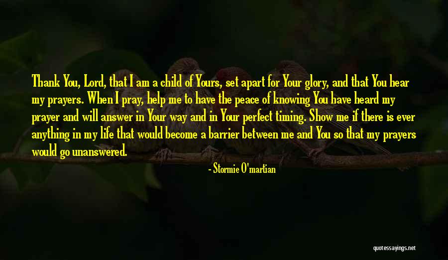 Thank You My Lord Quotes By Stormie O'martian Thank You My Lord Quotes By Stormie O'martian