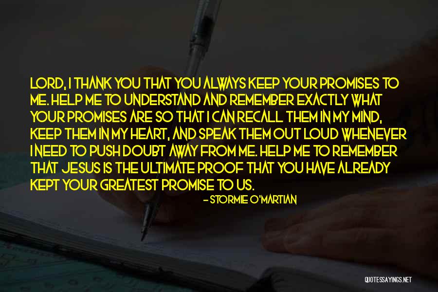 Thank You My Lord Quotes By Stormie O'martian Thank You My Lord Quotes By Stormie O'martian