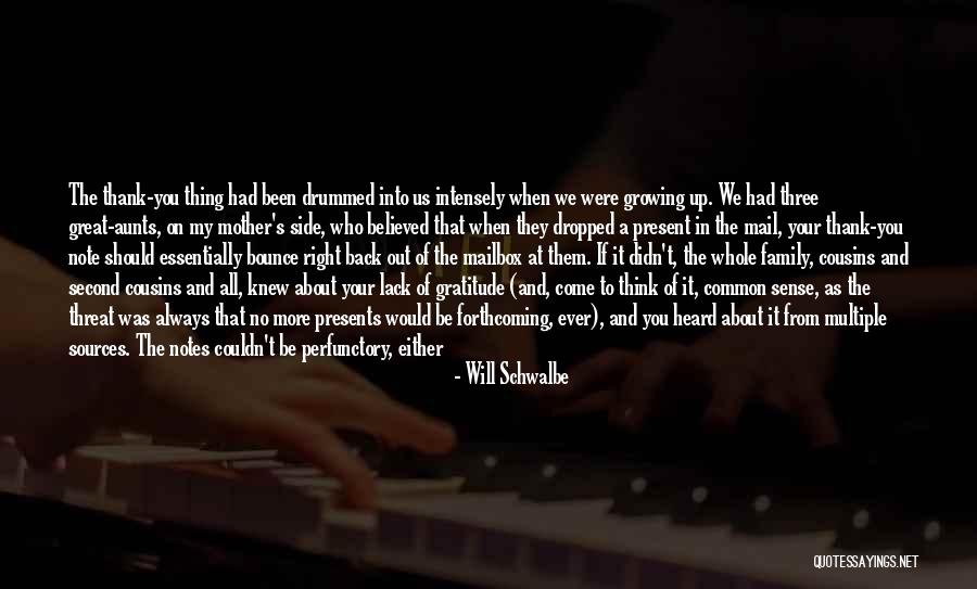 Thank You Note Quotes By Will Schwalbe Thank You Note Quotes By Will Schwalbe
