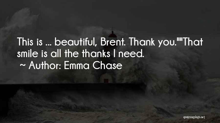 Thank You Smile Quotes By Emma Chase