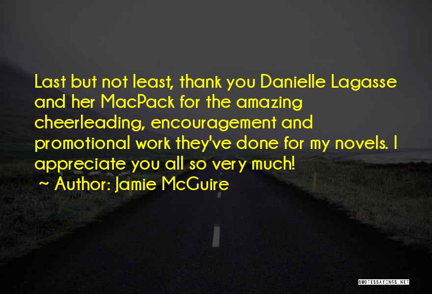 Thank You So Very Much Quotes By Jamie McGuire