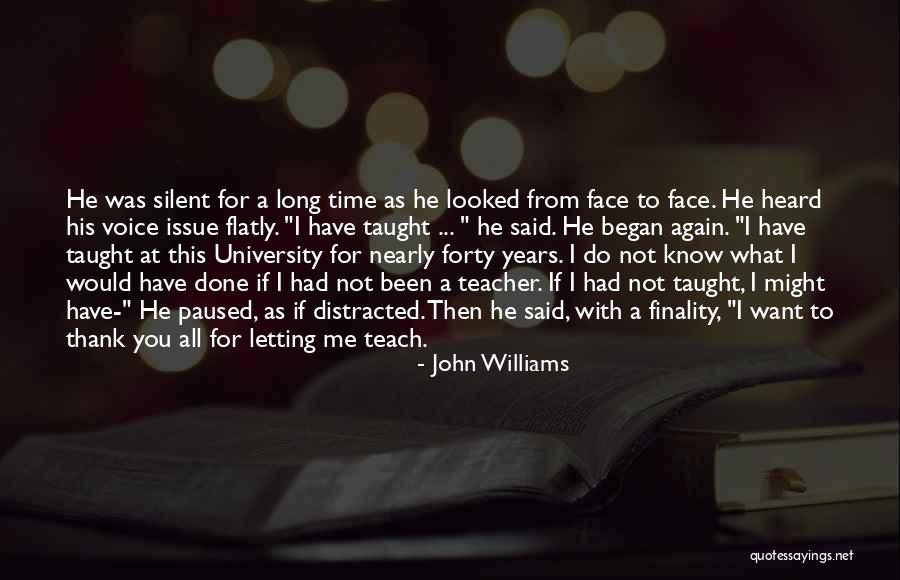 Thank You Teacher Quotes By John Williams Thank You Teacher Quotes By John Williams