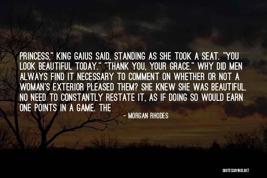 Thank You Today Quotes By Morgan Rhodes