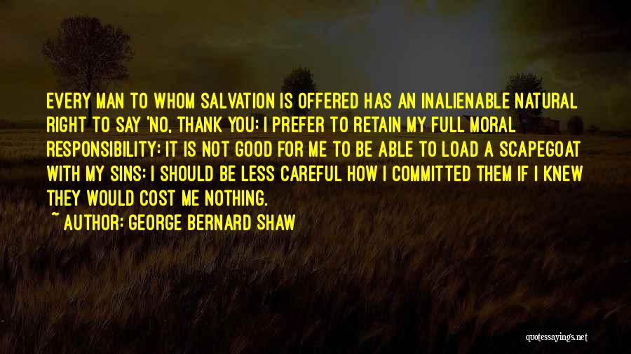 Thank You With Quotes By George Bernard Shaw