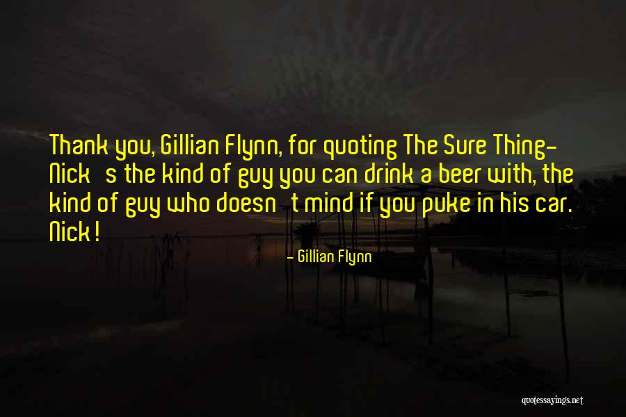 Thank You With Quotes By Gillian Flynn Thank You With Quotes By Gillian Flynn