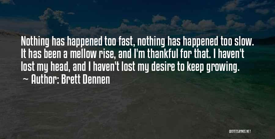 Thankful For Quotes By Brett Dennen