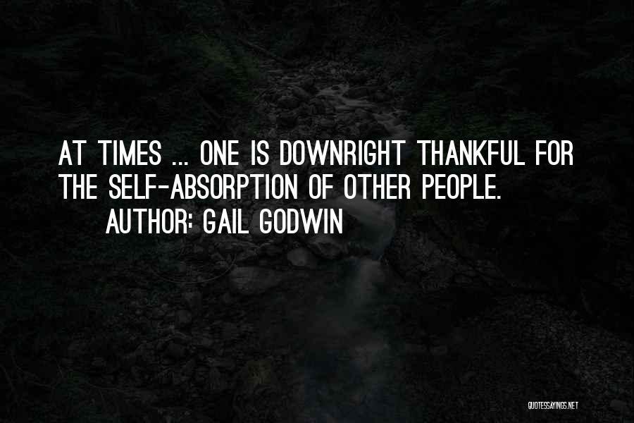 Thankful For Quotes By Gail Godwin