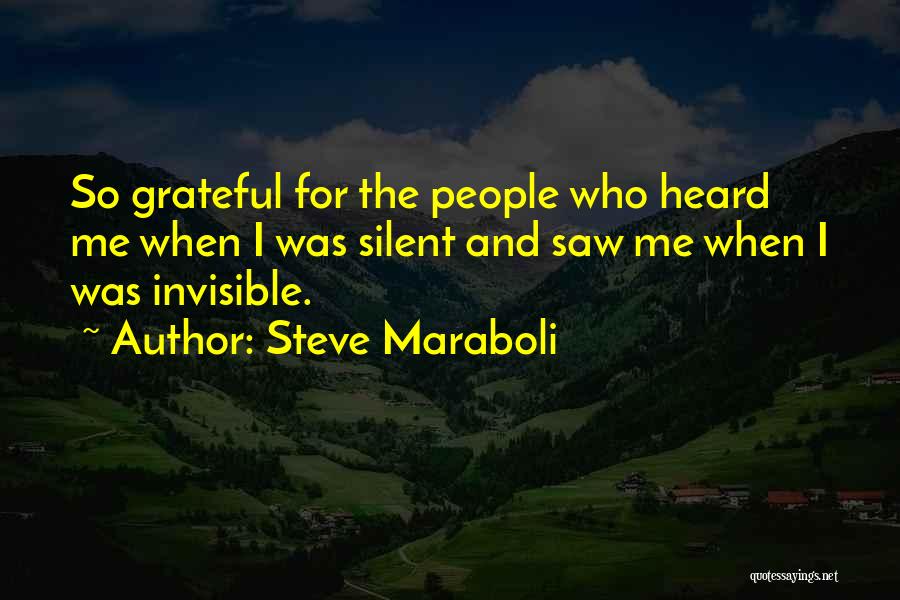 Thankful For Quotes By Steve Maraboli