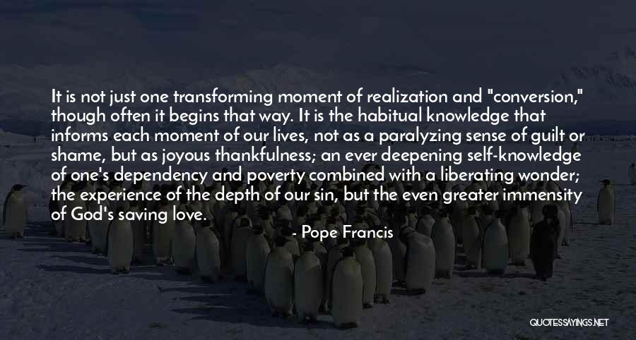 Thankfulness And Love Quotes By Pope Francis