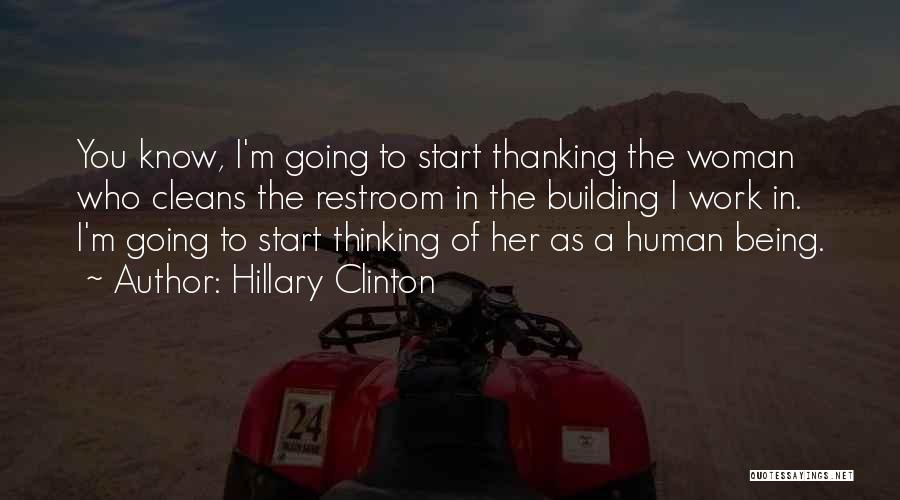 Thanking Someone For Being There Quotes By Hillary Clinton