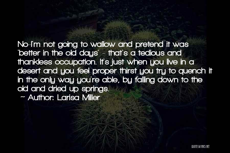 Thankless Quotes By Larisa Miller