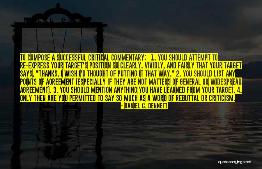 Thanks 4 Quotes By Daniel C. Dennett Thanks 4 Quotes By Daniel C. Dennett