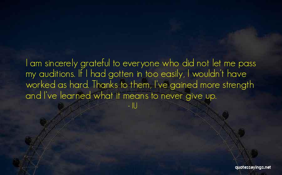 Thanks For Everyone Quotes By IU Thanks For Everyone Quotes By IU