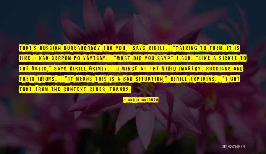 Thanks For Talking To Me Quotes By Maria Malonzo Thanks For Talking To Me Quotes By Maria Malonzo