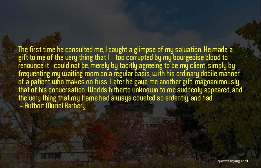 Thanks To Client Quotes By Muriel Barbery