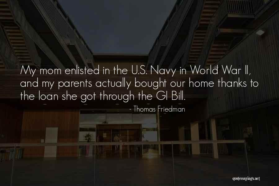 Thanks To Parents Quotes By Thomas Friedman Thanks To Parents Quotes By Thomas Friedman