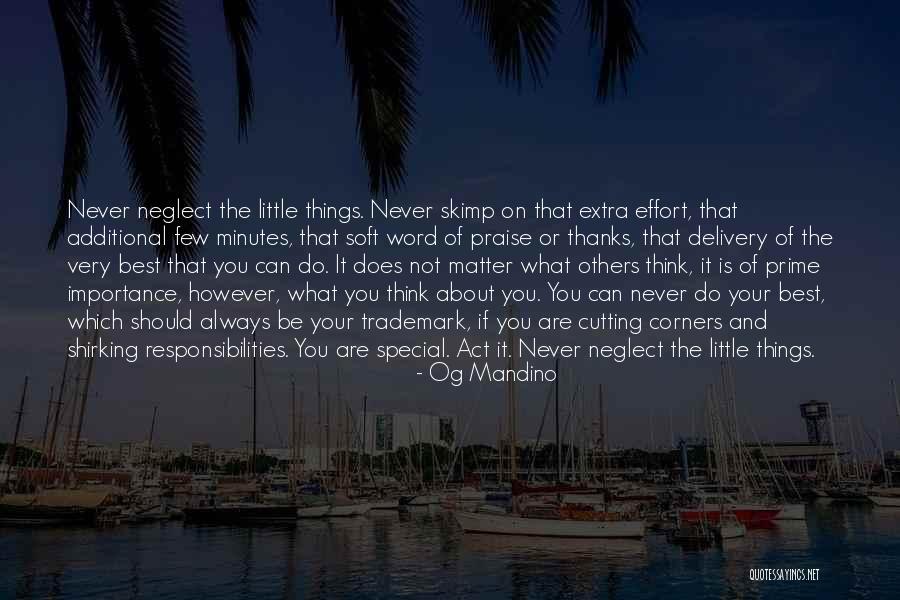 Thanks To Someone Special Quotes By Og Mandino