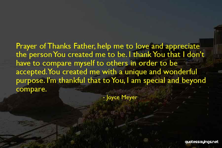 Thanks To You Love Quotes By Joyce Meyer