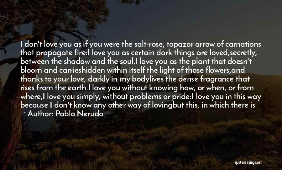 Thanks To You Love Quotes By Pablo Neruda