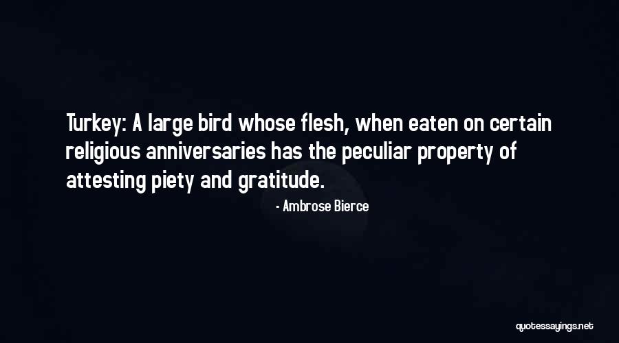 Thanksgiving And Gratitude Quotes By Ambrose Bierce