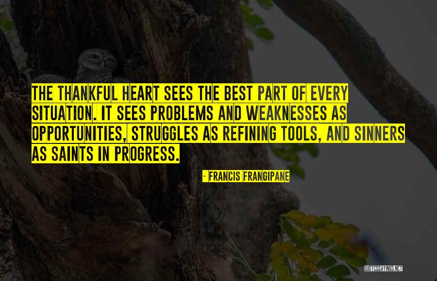 Thanksgiving And Gratitude Quotes By Francis Frangipane