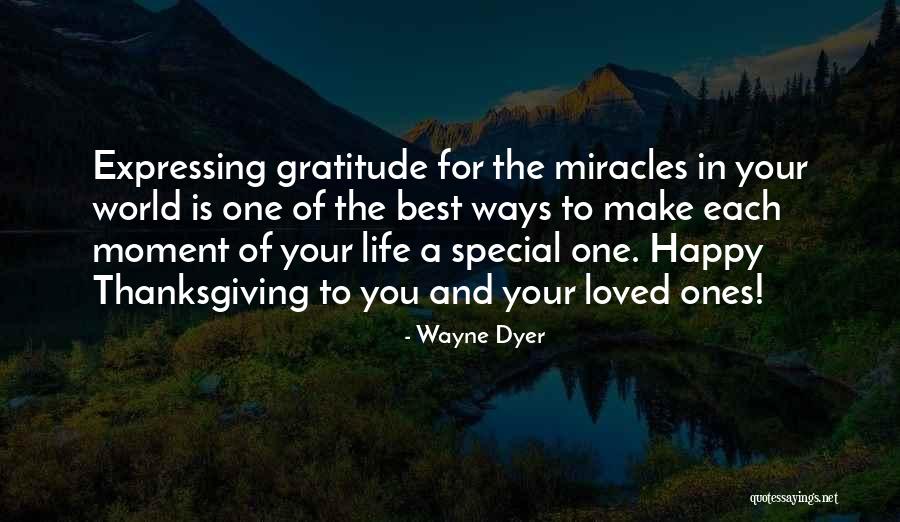 Thanksgiving And Gratitude Quotes By Wayne Dyer