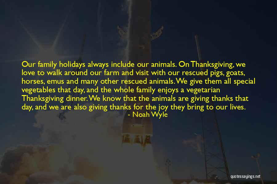 Thanksgiving And Love Quotes By Noah Wyle