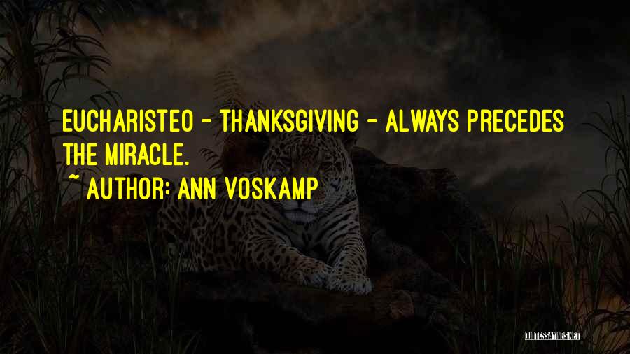 Thanksgiving Gratitude Quotes By Ann Voskamp