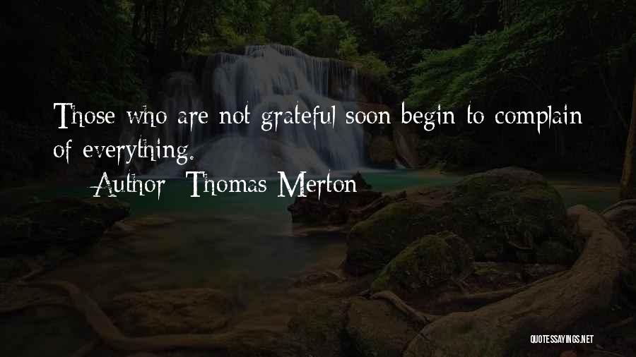 Thanksgiving Gratitude Quotes By Thomas Merton