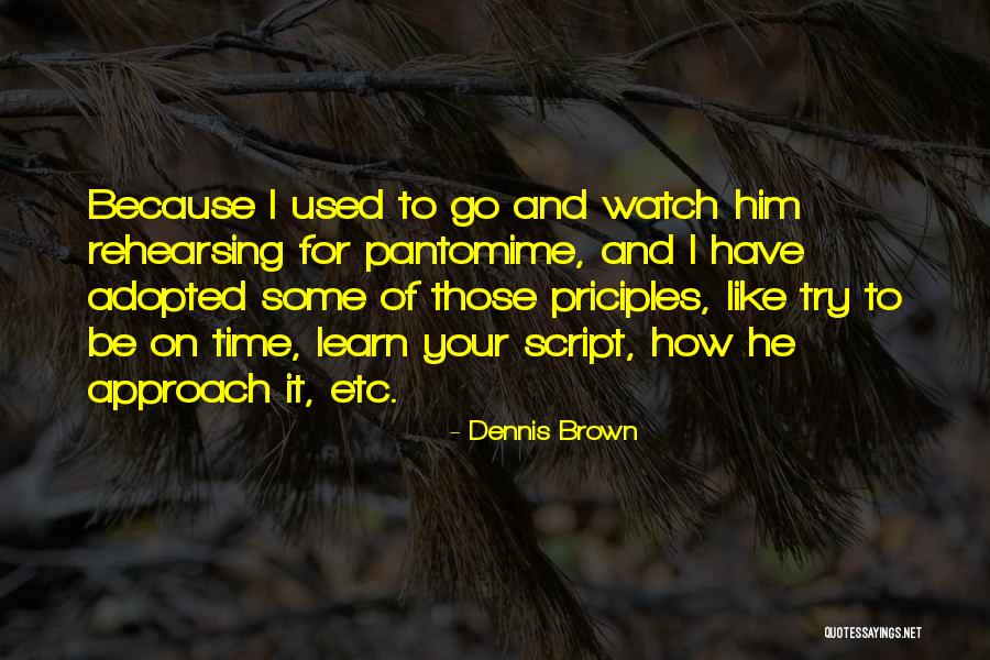 Tharuka Thenabadu Quotes By Dennis Brown Tharuka Thenabadu Quotes By Dennis Brown