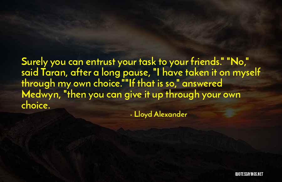 That Give Me Pause Quotes By Lloyd Alexander