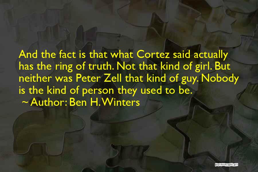 That Guy Quotes By Ben H. Winters