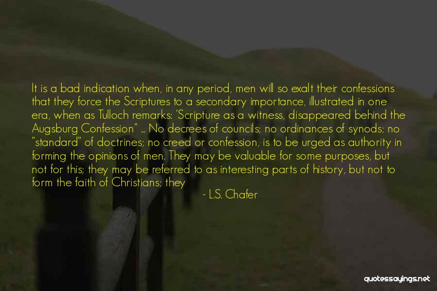 That Its Not So Bad Quotes By L.S. Chafer