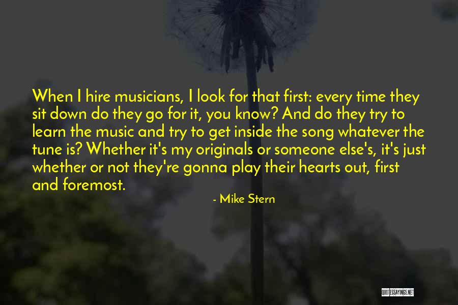 That Look Quotes By Mike Stern That Look Quotes By Mike Stern