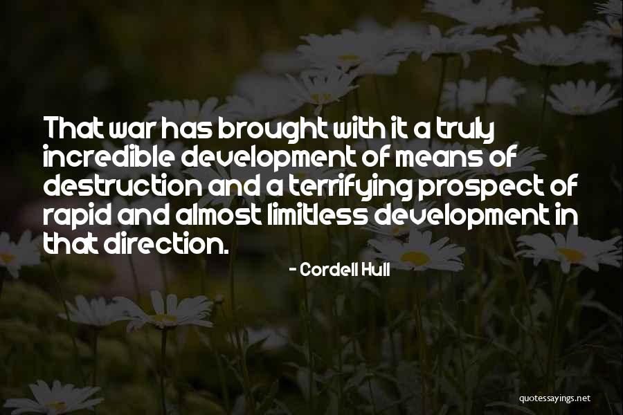 That Means War Quotes By Cordell Hull