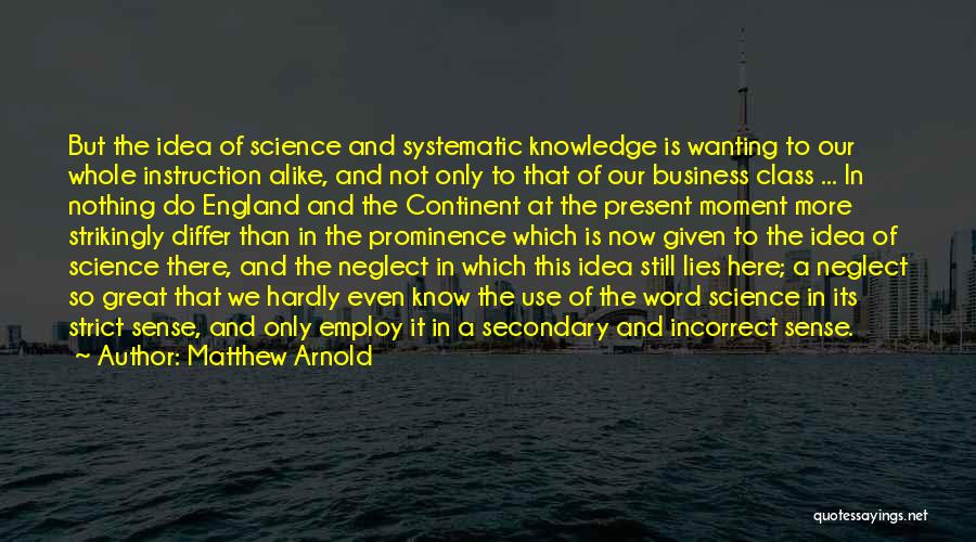 That Moment When You Know Someone Is Lying Quotes By Matthew Arnold
