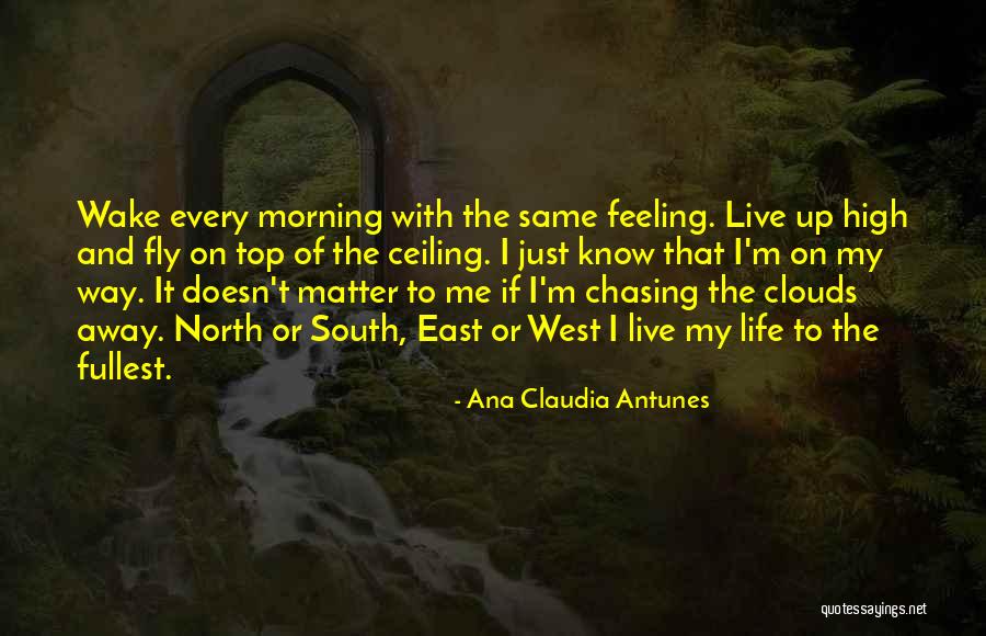 That Moment When You Wake Up Quotes By Ana Claudia Antunes