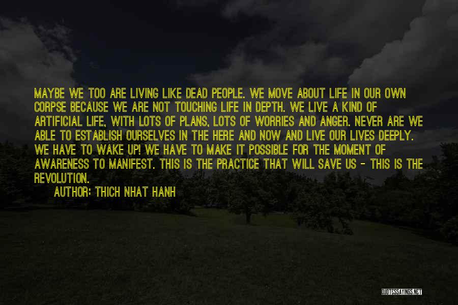 That Moment When You Wake Up Quotes By Thich Nhat Hanh