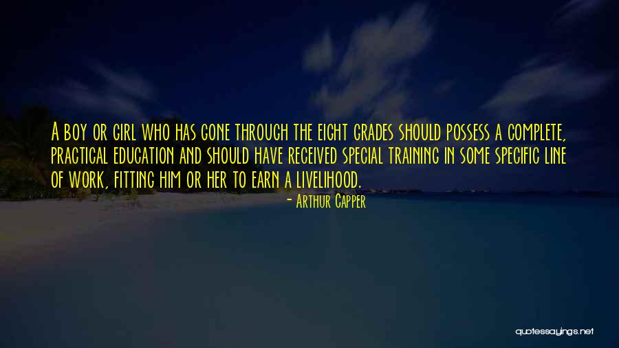 That One Special Boy Quotes By Arthur Capper